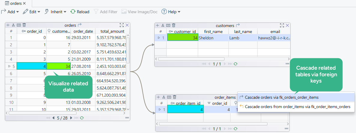 Explore related Data