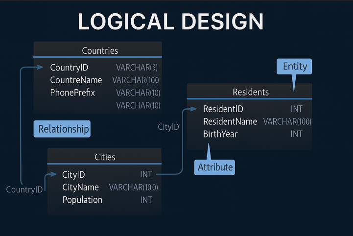Create a Logical Design