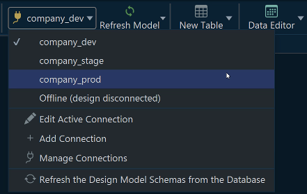 Multiple Diagrams in PostgreSQL