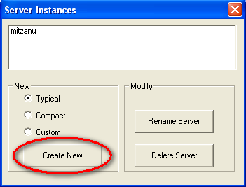Create new Informix instance