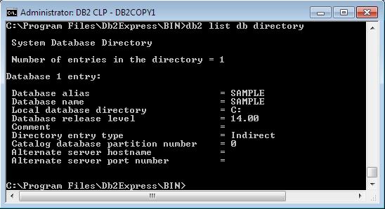 How to list Db2 running instances