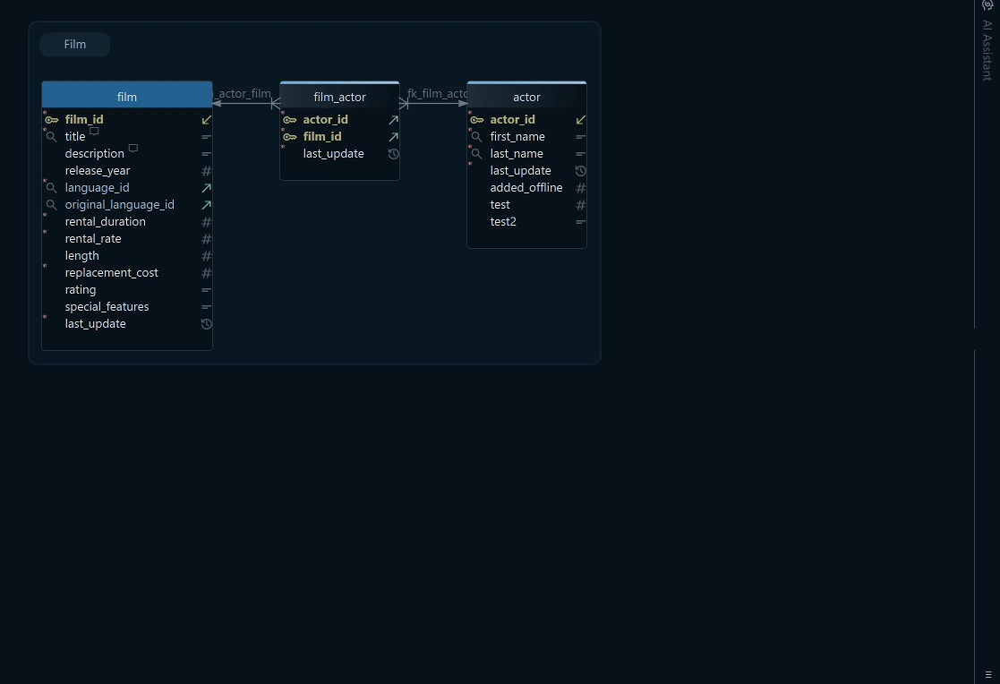 SQL Editor toolbar and script execution