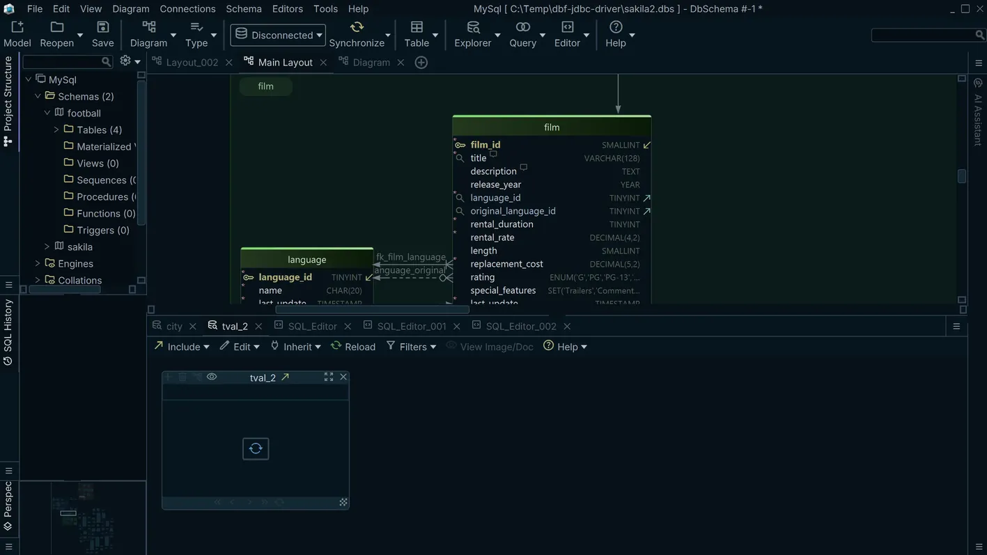 Version-control your database schema with Git