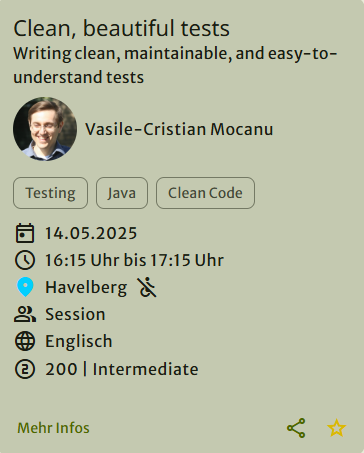 DbSchema at Magdeburg DevDays