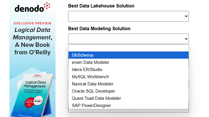 Vote for DbSchema here