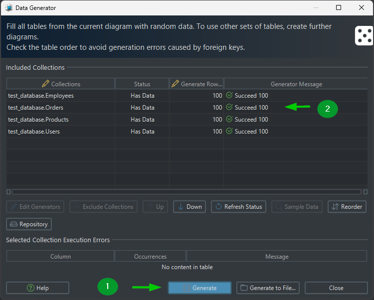 Data Generator for MongoDB