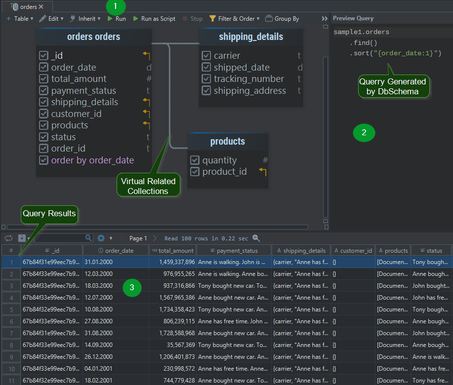 Visual Query Builder for MongoDB