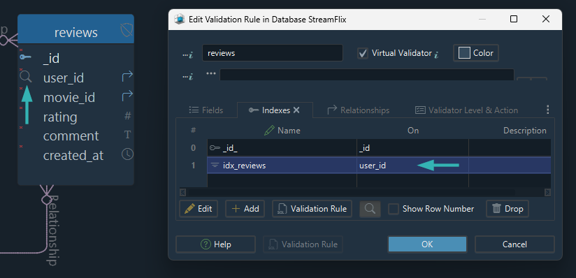 Create Index in MongoDB