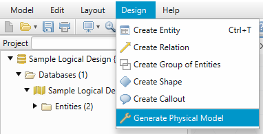 Generate Physical Model