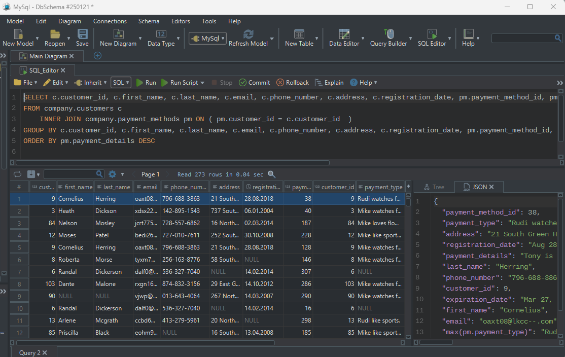 SQL Data Viewer