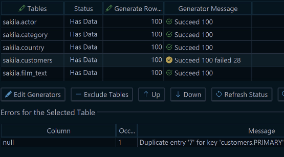 Generate Test Data
