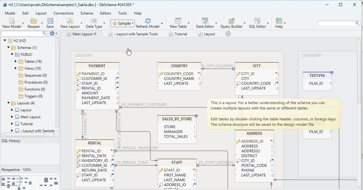 DbSchema: Design, Document & Manage Databases in the Team