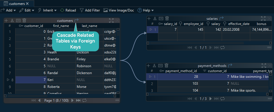 Relational Data Editor